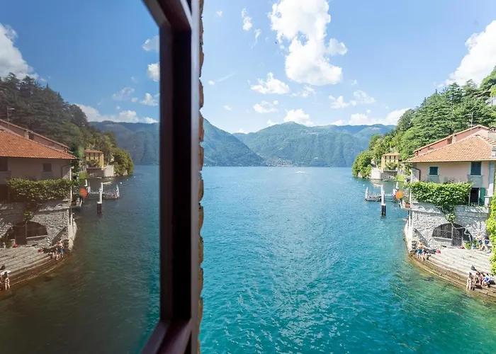 Daire Romantic View Apartment, Nesso, By Rent *