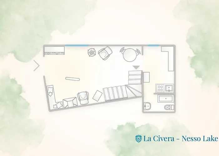 Romantic View Apartment, Nesso, By Rent Daire Nesso